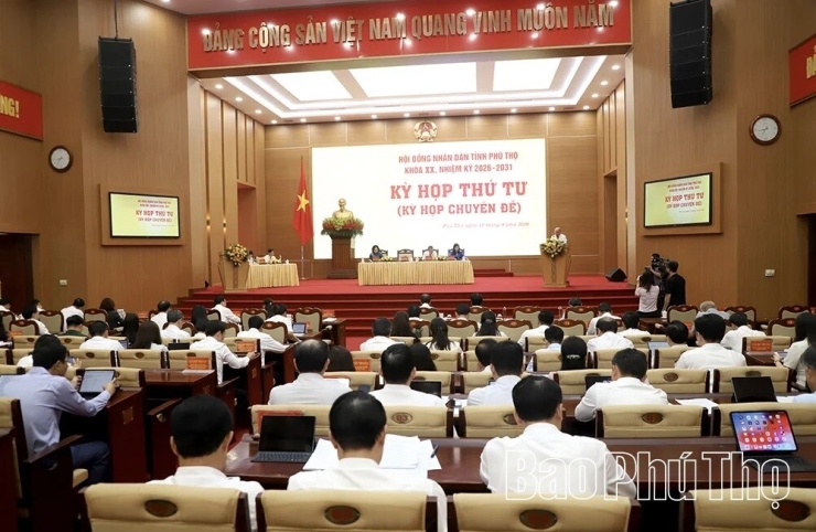 Khai mạc Kỳ họp thứ Tư, HĐND tỉnh Phú Thọ khóa XX - 6