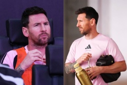 Messi tái xuất đội hình Inter Miami sau cú sốc cha qua đời
