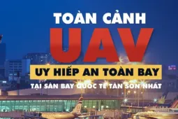 Toàn cảnh vụ UAV uy hiếp an toàn bay 'chưa từng có' tại Tân Sơn Nhất