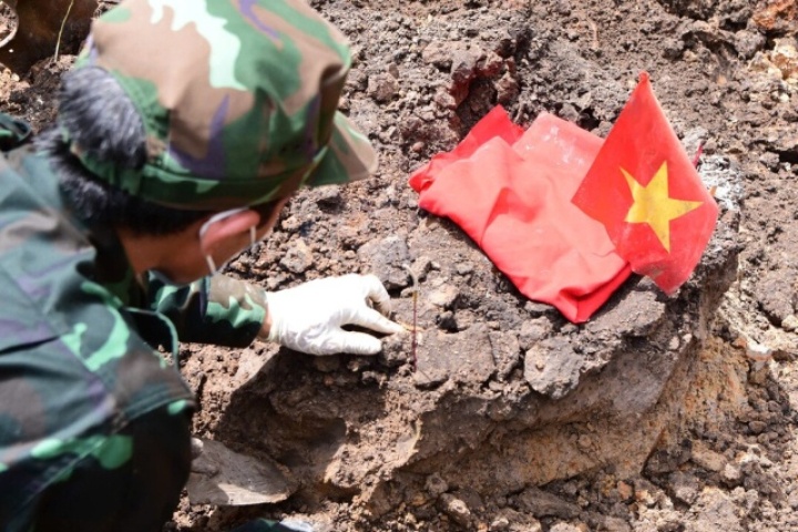 Hơn 300 hài cốt liệt sĩ đã được tìm thấy tại Công viên Lê Thị Riêng