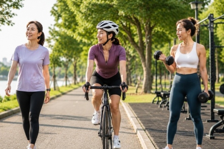 Nên đi bộ, đạp xe hay tập tạ nếu mục tiêu là giảm mỡ?