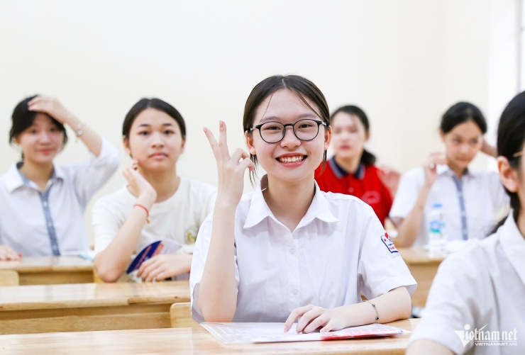 Thí sinh dự thi lớp 10 ở Hà Nội năm 2026. Ảnh: Phạm Hải.