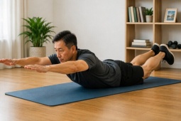 4 bài tập giúp tăng cường sức mạnh cơ lưng sau tuổi 50