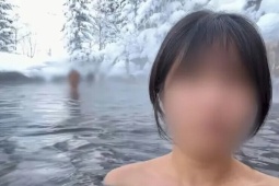 Nữ YouTuber Hàn Quốc bị lên án khi sang Nhật Bản quay cảnh "onsen tắm chung"