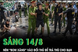 Sáng 14/8: Thanh niên ném 'bom xăng' vào đối thủ để trả thù cho bạn sau trận đá gà