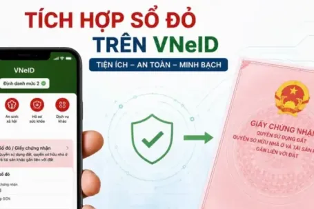 Người dân được gì khi tích hợp sổ đỏ trên VNeID?