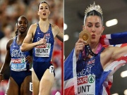 “Nữ thần điền kinh” Amy Hunt lập cú đúp vàng châu Âu, gặp vấn đề sức khỏe nghiêm trọng