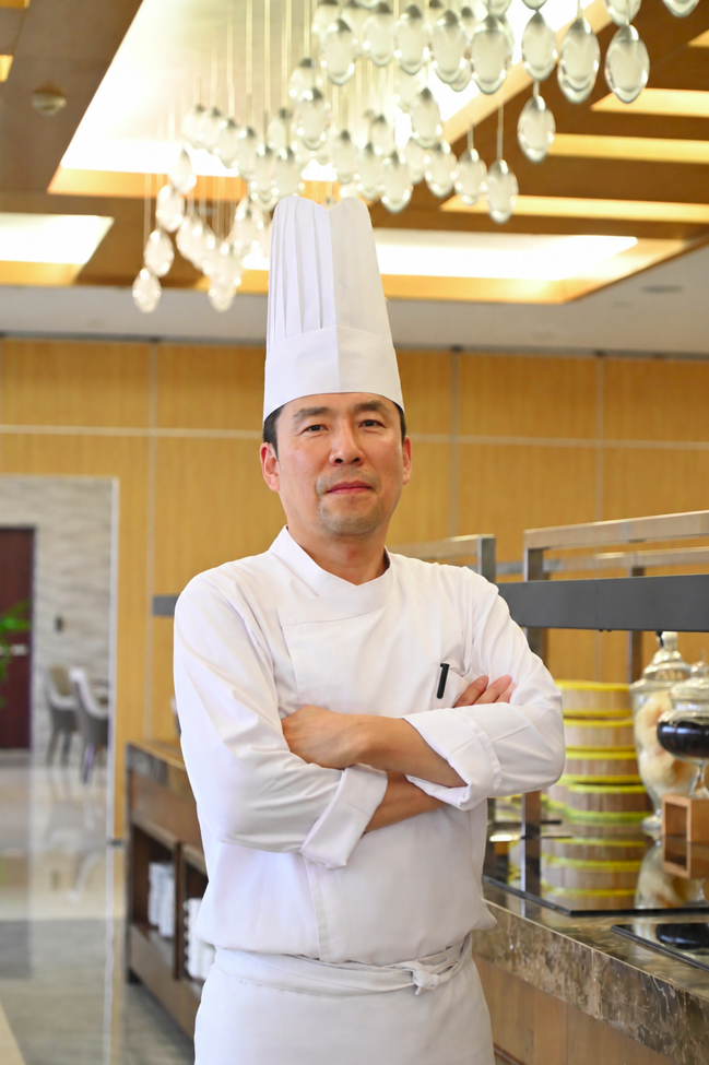 Đầu bếp khách mời Andy Han, bếp phó tại khách sạn Daegu Marriott, Hàn Quốc