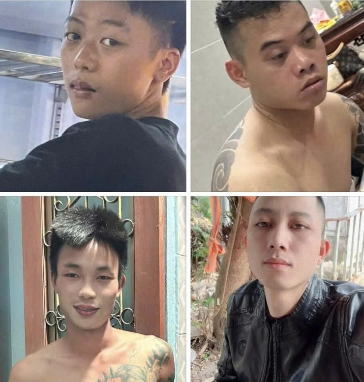 Các đối tượng liên quan đến hành vi mua bán người. Ảnh: Cơ quan Công an.