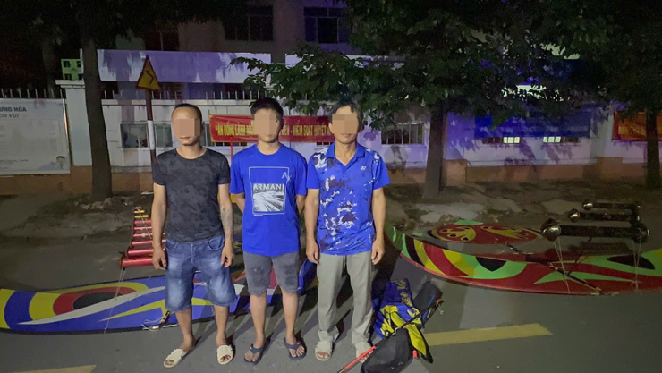 Công an mời làm việc 3 người liên quan. Ảnh: CACC