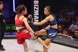 MMA Việt cực nóng: "Nữ tổng tài" Ngọc Linh khiến hot girl tán thủ "ôm hận"