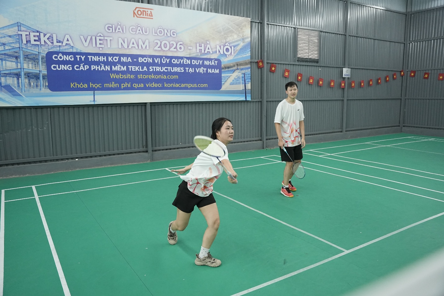 Thể thao trở thành cầu nối giữa đại diện hãng Trimble Tekla tại Việt Nam với cộng đồng người dùng phần mềm Tekla