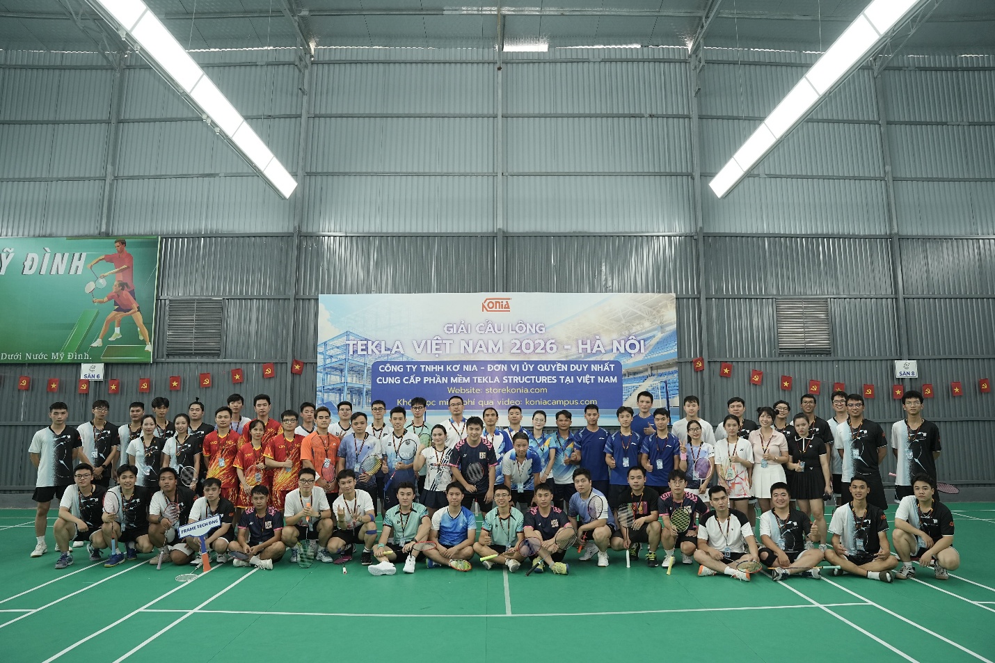 Giải Cầu lông Tekla Việt Nam 2026 đã đến Hà Nội