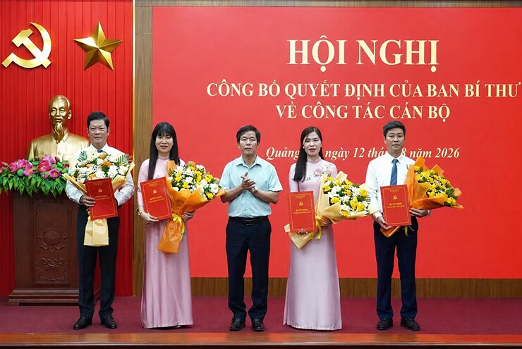 Ban Bí thư Trung ương Đảng chỉ định, chuẩn y nhân sự 3 tỉnh, thành