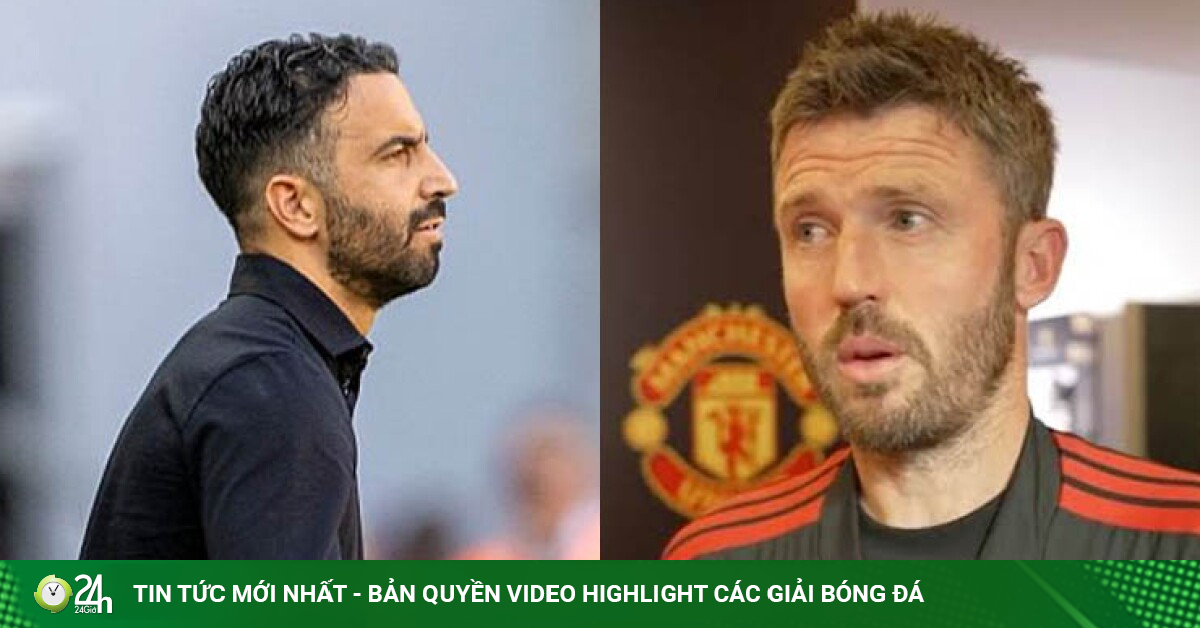 MU thua AC Milan: Carrick không bào chữa, Amorim nói gì khi hạ CLB cũ?