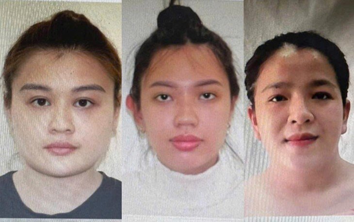 Ba đối tượng bị truy tìm. Ảnh: Công an tỉnh Lâm Đồng.