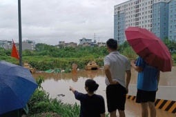 Những khu vực có mưa to nhất ở miền Bắc khi rãnh áp thấp bao phủ