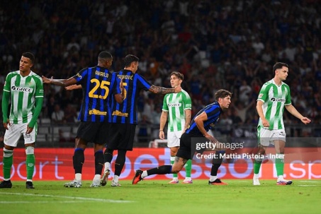 Video bóng đá Inter Milan - Real Betis: John Stones định đoạt, đáng tiếc Antony