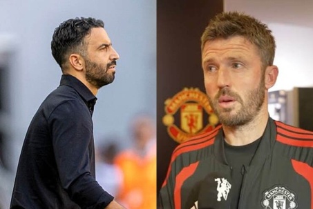 MU thua AC Milan: Carrick không bào chữa, Amorim nói gì khi hạ CLB cũ?