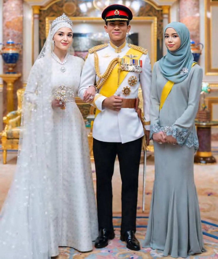Công chúa Ameerah dự đám cưới của Hoàng tử Mateen năm 2024. Ảnh: Instagram