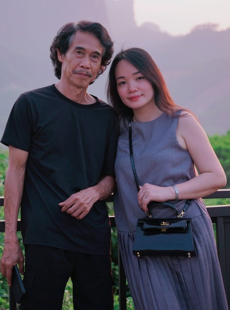 Phú Đôn và bà xã.&nbsp;