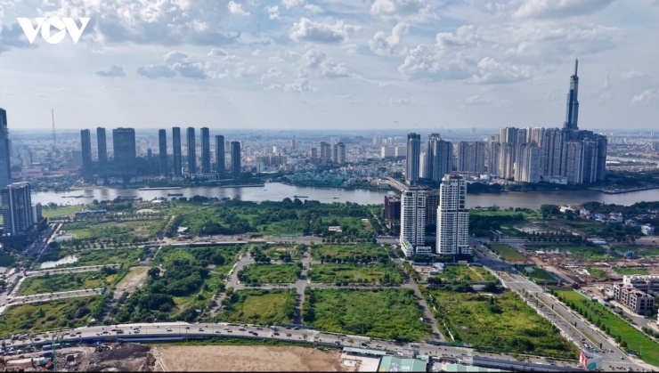 Lô đất “vàng” từng bị bỏ cọc ở Thủ Thiêm sắp được đấu giá lại