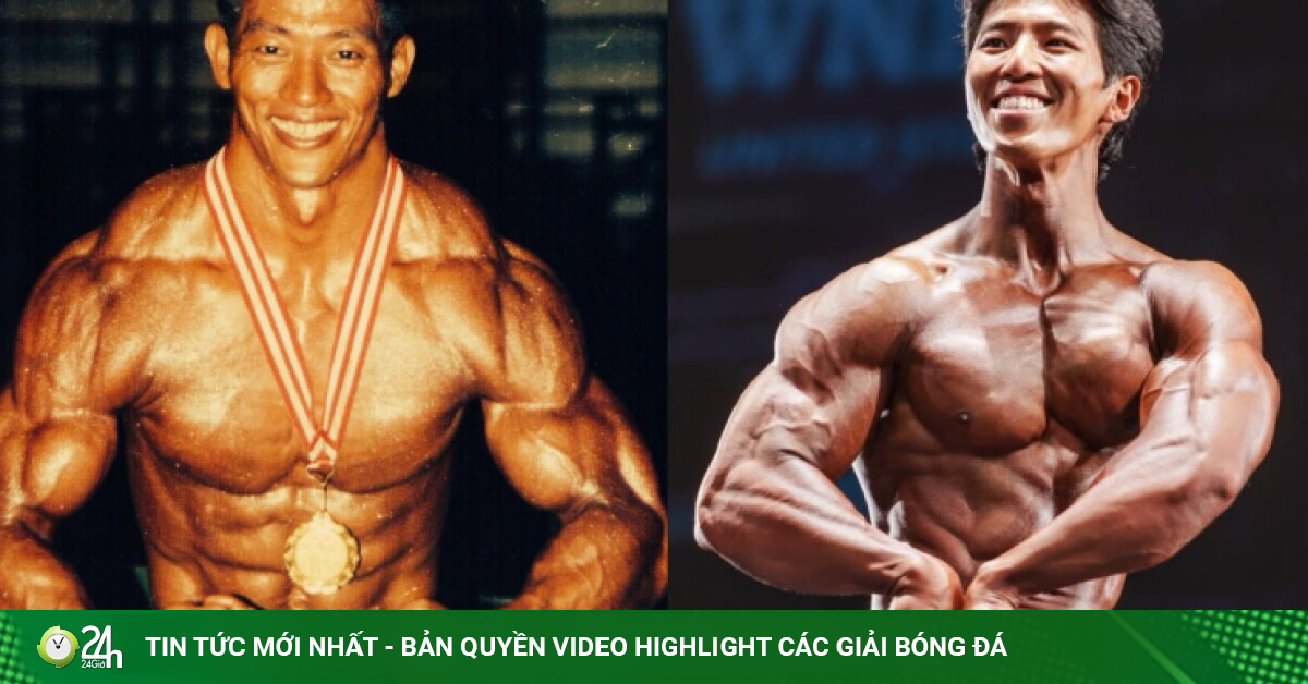 Con trai lực sĩ huyền thoại Lý Đức sở hữu thể hình vạm vỡ, hổ phụ sinh hổ tử