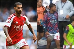 Arsenal vô địch siêu cúp vẫn kém vui, "bom tấn" 75 triệu bảng Guimaraes chấn thương