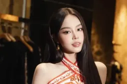 Hoa hậu Thanh Thủy lại khiến netizen trầm trồ với bờ vai móc áo đẹp hiếm thấy