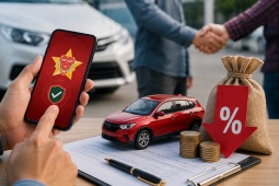 Mua ô tô làm thủ tục bằng VNeID được giảm 50% lệ phí trước bạ nếu đủ điều kiện
