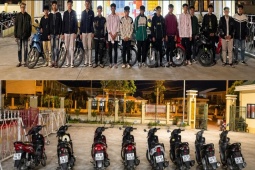 Tháo biển số, lạng lách, 'bốc đầu' trên đường bao biển, 13 thanh, thiếu niên bị đề nghị truy tố