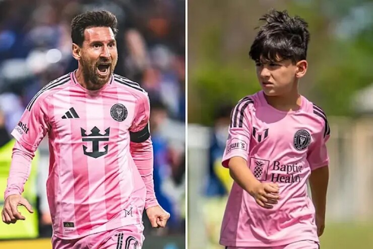 Ciro Messi, con trai út rất giống phong cách của Lionel Messi