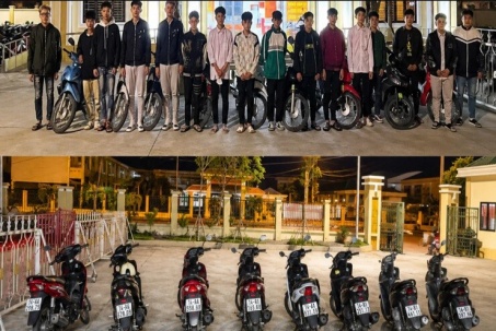 Tháo biển số, lạng lách, 'bốc đầu' trên đường bao biển, 13 thanh, thiếu niên bị đề nghị truy tố