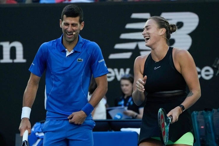 Djokovic đề nghị đánh cặp với Sabalenka ở US Open 2026