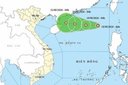 Vừa xuất hiện áp thấp nhiệt đới trên Biển Đông