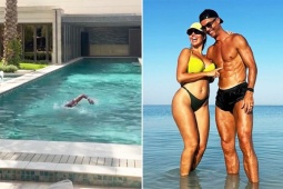 Georgina khoe khoảnh khắc riêng tư cùng "chồng yêu" Ronaldo