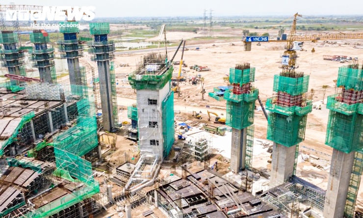 Diện mạo sân vận động VinFast - Trống Đồng sau 8 tháng thi công - 5