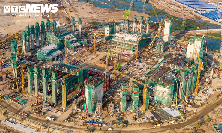 Diện mạo sân vận động VinFast - Trống Đồng sau 8 tháng thi công - 7