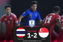 Thái Lan thua sốc Singapore: HLV Hudson bị báo chí chất vấn, "Voi chiến" tụt hạng FIFA