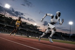 Xuất hiện mẫu robot "Superman" được tuyên bố chạy nhanh hơn Usain Bolt