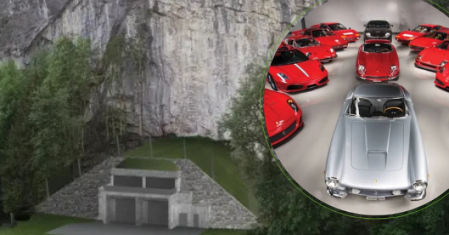 Giới siêu giàu chi triệu USD xây hầm cất siêu xe, vàng dưới núi Alps