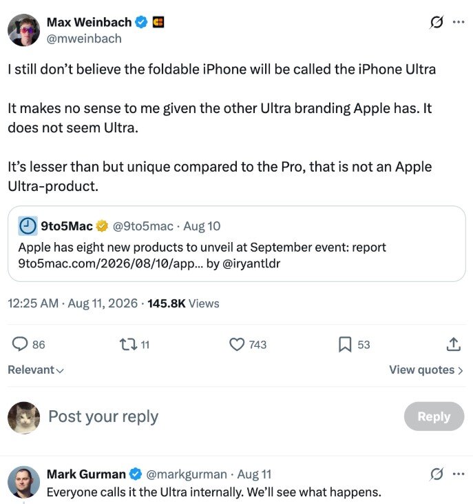 2 tin đồn về iPhone Ultra.