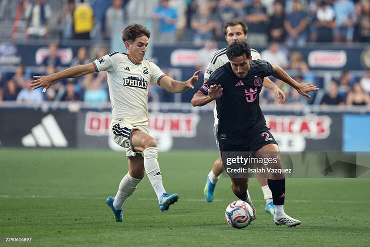 Video bóng đá Philadelphia Union - Inter Miami: Messi lập công, 4 bàn rượt đuổi (MLS)