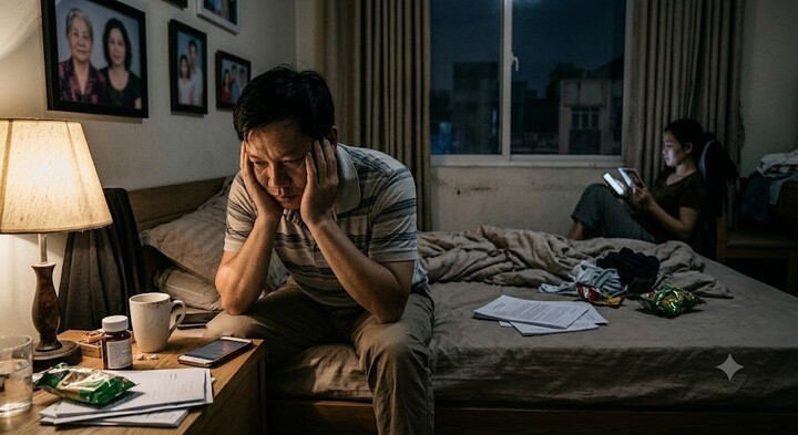 Ở tuổi trung niên, một người thường đứng giữa nhiều lớp trách nhiệm (Ảnh minh họa)
