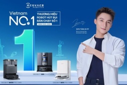 Ecovacs được công bố là thương hiệu Robot hút bụi bán chạy số 1 thị trường Việt Nam năm 2025-2026