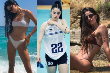 Nàng thơ bóng chuyền Hy Lạp gây sốt khi mặc bikini khoe dáng chuẩn siêu mẫu