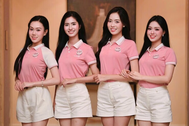 4 cô gái đến từ Đại học Ngoại thương ở Hoa hậu Việt Nam 2026