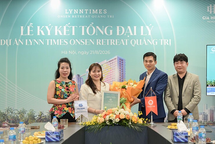 Tập đoàn Onsen Fuji ký kết hợp tác Tổng đại lý phân phối dự án Lynn Times Onsen Retreat Quảng Trị