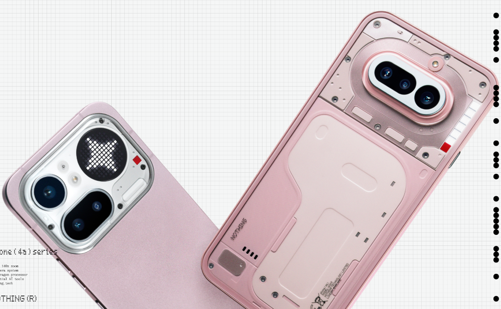 Nothing Phone (4a) có mặt lưng lạ mắt.