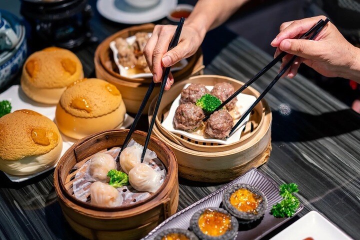 Dim sum là món ngon nổi tiếng thế giới với các suất ăn nhỏ nhắn, thơm ngon. (Ảnh: Bao Dim Sum House)